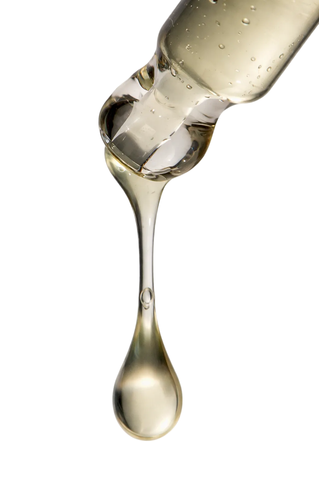 Aurae bottle on sage background